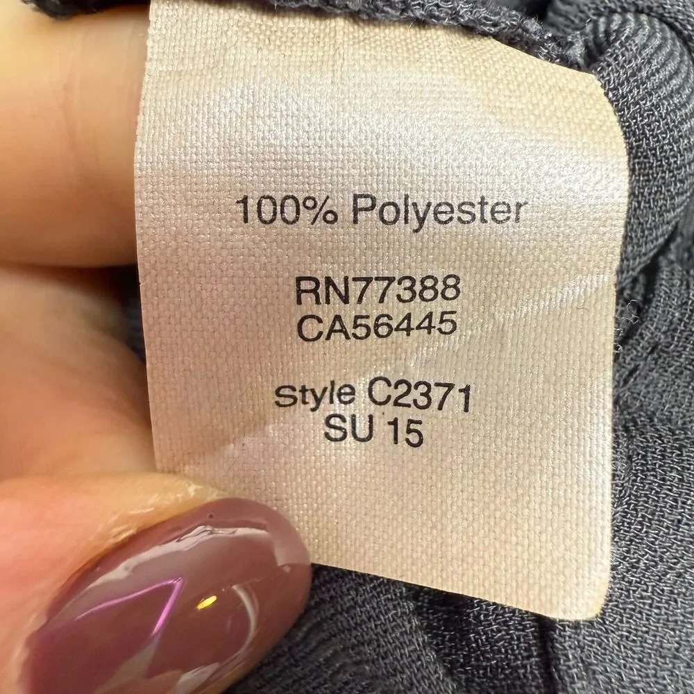 J Crew Pants Womens 8 Gray Pleated Tapered Leg Drawstring Elastic Waist Preppy